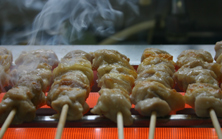 焼き鳥たっくんふっくらモモ串